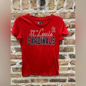 St. Louis Cardinals Women's Red Short Sleeve Tee